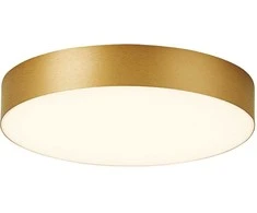 Lubinis šviestuvas Viokef 40W LED paviršinis šviestuvas BRUCE, aukso sp., 3000K, dimeriuojamas, 4235300