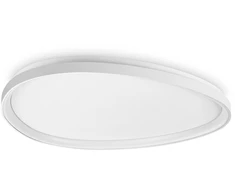 Lubinis šviestuvas Ideal Lux 42W LED paviršinis šviestuvas GEMINI, baltas, 3000K, 328072