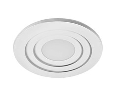 Lubinis šviestuvas 42W LED paviršinis šviestuvas ORBIS SPIRAL, baltas, 3000K