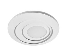 Lubinis šviestuvas 42W LED paviršinis šviestuvas ORBIS SPIRAL, baltas, 3000K