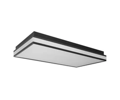 Lubinis šviestuvas 42W LED paviršinis šviestuvas SMART+ MATTER, juodas, 3000/6500K, dimeriuojamas