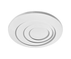 Lubinis šviestuvas 42W LED paviršinis šviestuvas ORBIS SPIRAL, baltas, 3000K