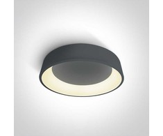 Lubinis šviestuvas 42W LED plafonas, antracito sp., 3000K, 62142N/AN/W