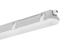 44,3W LED linijinis šviestuvas PRIMA, 150cm, pilkas, 4000K, IP66/69