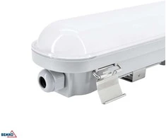 Lubinis šviestuvas Bikuvalt 46W LED linijinis šviestuvas ALWIR, pilkas, 4000K, IP66