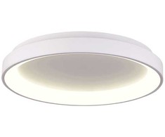 Lubinis šviestuvas Italux 48W LED paviršinis šviestuvas VICO, baltas, 3000/4000K, dimeriuojamas