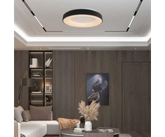 Lubinis šviestuvas V-tac 49W LED paviršinis šviestuvas, juodas, 3000K, dimeriuojamas