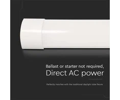 Lubinis šviestuvas V-tac 50W LED linijinis šviestuvas, 150cm, baltas, 4000K, CREE LED chip