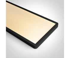 Lubinis šviestuvas 50W LED paviršinis šviestuvas, juodos sp., 2800/3300/4000K, 1200x300mm, UGR19, 62020MU/B/V