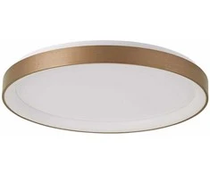 Lubinis šviestuvas Italux 60W LED paviršinis šviestuvas VICO, aukso sp., 3000/4000K, dimeriuojamas