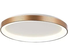 Lubinis šviestuvas Italux 60W LED paviršinis šviestuvas VICO, aukso sp., 3000/4000K, dimeriuojamas