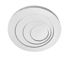 Lubinis šviestuvas 63W LED paviršinis šviestuvas ORBIS SPIRAL, baltas, 3000K