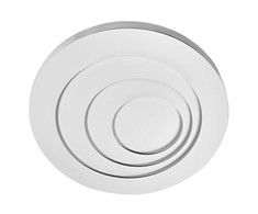 Lubinis šviestuvas 63W LED paviršinis šviestuvas ORBIS SPIRAL, baltas, 3000K