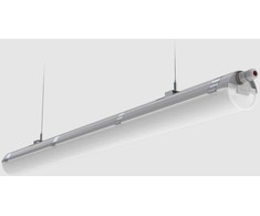 65W LED linijinis pramoninis šviestuvas ATLANTYK 2.0 BASIC, šviesiai pilku korpusu, 4000K