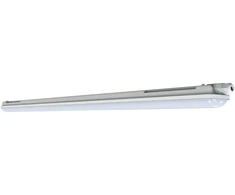 Lubinis šviestuvas Duralamp 65W LED linijinis šviestuvas DAMP PROOF ECO 3TH, pilkas, 4000K, 120°, 1505mm, IP65