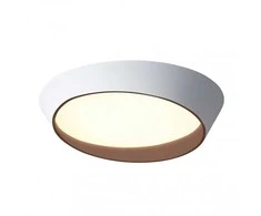 Lubinis šviestuvas Bikuvalt 65W LED paviršinis šviestuvas LUCANO, baltos/rožinės sp., 3000K