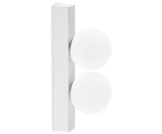 Sieninis šviestuvas Ideal Lux 6W LED paviršinis šviestuvas PING PONG, baltas, 3000K, 328270