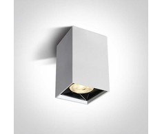 6W LED paviršinis šviestuvas, baltas, 3000K, 12106B/W/W