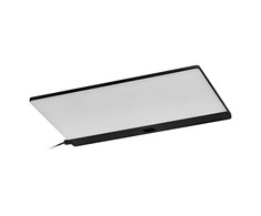 Lubinis šviestuvas 7,5W LED paviršinis šviestuvas UNDERCABINET, juodas, 3000/4000/6500K, dimeriuojamas
