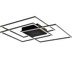 Lubinis šviestuvas 78,9W LED paviršinis šviestuvas DANIEL, juodas, 3000K, 4263400