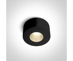Lubinis šviestuvas 7W LED cilindro formos šviestuvas, juodas, 3000K, 12107V/B/W