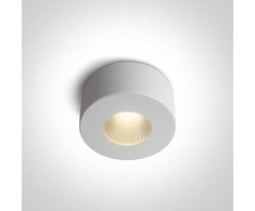 Lubinis šviestuvas 7W LED cilindro formos šviestuvas, baltas, 3000K, 12107V/W/W