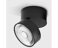 Lubinis šviestuvas 7W LED paviršinis šviestuvas SOL SURF MINI, juodas, 3000K, 45°