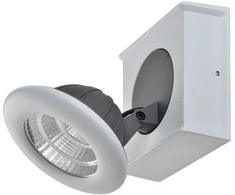 Lubinis šviestuvas 7W LED paviršinis šviestuvas CATALINA, baltos/pilkos sp., 3000K