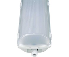81,7W LED linijinis šviestuvas FUTURA, 1172mm, pilku korpusu, 4000K, IP66