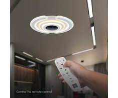 Lubinis šviestuvas V-tac 95W LED paviršinis lubų šviestuvas, baltas, 3000/6500K, dimeriuojamas, su nuotolinio valdymo pulteliu