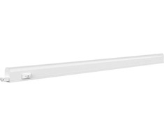9,6W LED T5 šviestuvas su jungikliu, baltas, 4000K