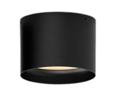 Lubinis šviestuvas Bikuvalt 9W LED paviršinis šviestuvas TECH, juodas, 3000/4000K, IP44, P3987070N