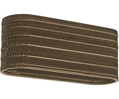 Lubinis šviestuvas CARDBOARD, 3xE27, rudas