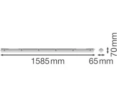 Lubinis šviestuvas Ledvance LED T8 šviestuvas GEN 3, G13, 1585 mm