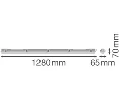 Lubinis šviestuvas Ledvance LED T8 šviestuvas GEN 3, G13, 1280 mm