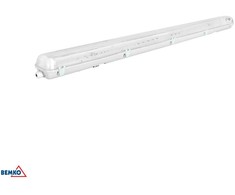 Bemko Linijinis šviestuvas EMPTY OHT, 2xT8, 120cm, IP65