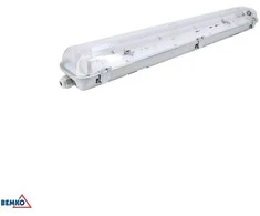 Bemko Linijinis šviestuvas EMPTY OHT, 2xT8, 60cm, IP65