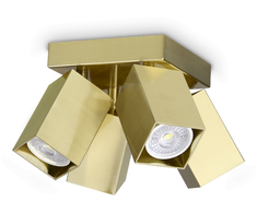 Lubinis šviestuvas Paviršinis šviestuvas DYNAMITE, 4xGU10, žalvario sp., 371320