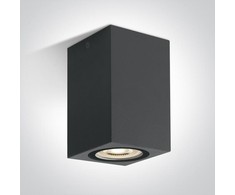 Paviršinis šviestuvas, GU10, antracito sp., IP65, 67142D/AN