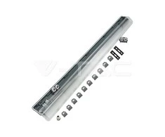 Lubinis šviestuvas V-tac T8 šviestuvas, 120cm, pilkas