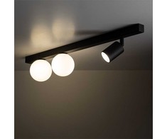 Tk_Lighting Lubinis šviestuvas VOX, 2xG9/1xGU10, juodu korpusu