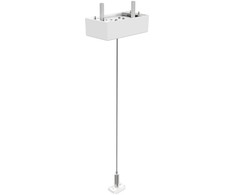 Magnetinės sistemos bėgelio EGO pakabinimo elementai, baltos sp., 282749