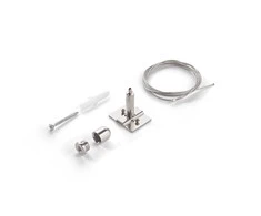Ideal Lux Pakabinimo Rinkinys Ego Kit Single Steel Cable 2 Mt