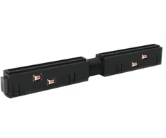 Magnetinės sistemos ITALUX MAGNETIC bėgelio elektrinis sujungimas, juodas