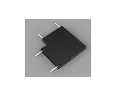 Magnetinės sistemos OPTONICA MINI L formos sujungimas, juodas