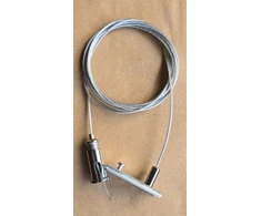 Magnetinės sistemos VIOKEF MAGNETIC bėgelių tvirtinimo rinkinys pakabinimui iš vienos pusės, 02/0211