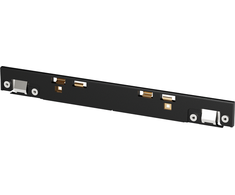 Magnetinės sistemos ZAMBELIS MAGNETIC 3MM bėgelio tiesus elektrinis sujungimas, juodas, TRIAC/DALI, 48V, 25132
