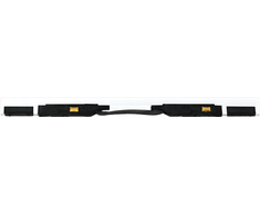 Magnetinės sistemos ZAMBELIS MAGNETIC 5MM bėgelio tiesus elektrinis sujungimas, matinės baltos sp., 48V, 2509-W
