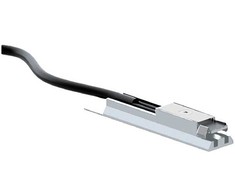 Magnetinio bėgelio VIOKEF SLIM MAGNETIC užbaigimas su užmaitinimu, baltas, 48V, 02/1104