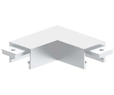 Magnetinio bėgelio VIOKEF SLIM MAGNETIC paviršinis horizontalus sujungimas, baltas, 48V, 02/1115
